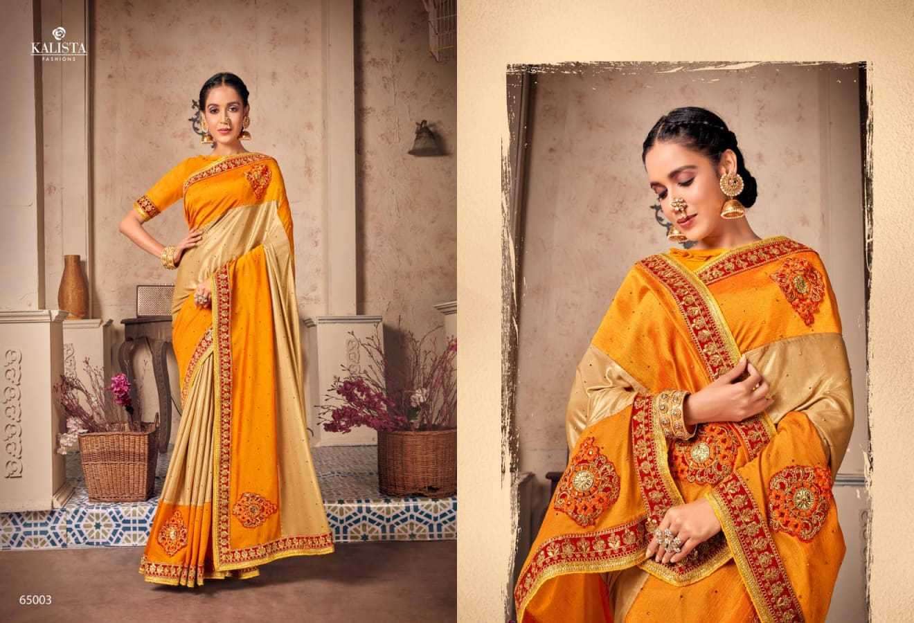 kalista big boss series 65001-65006 vichitra saree