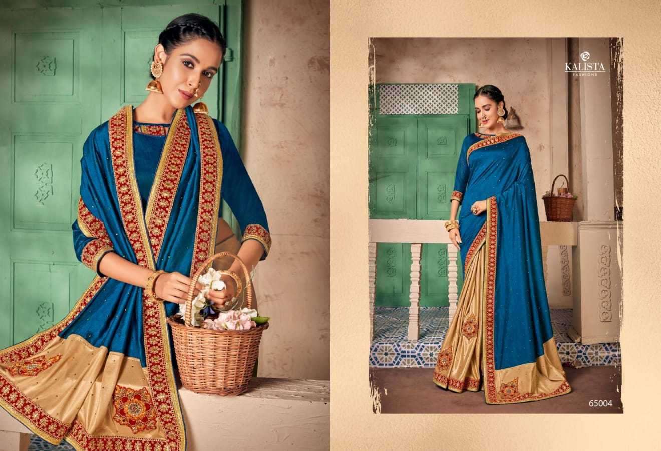 kalista big boss series 65001-65006 vichitra saree