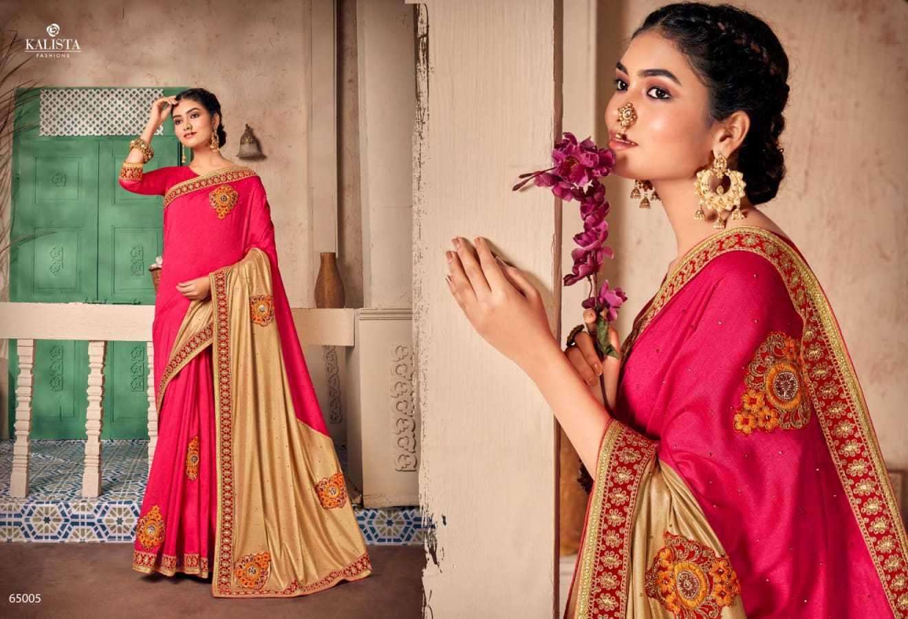 kalista big boss series 65001-65006 vichitra saree