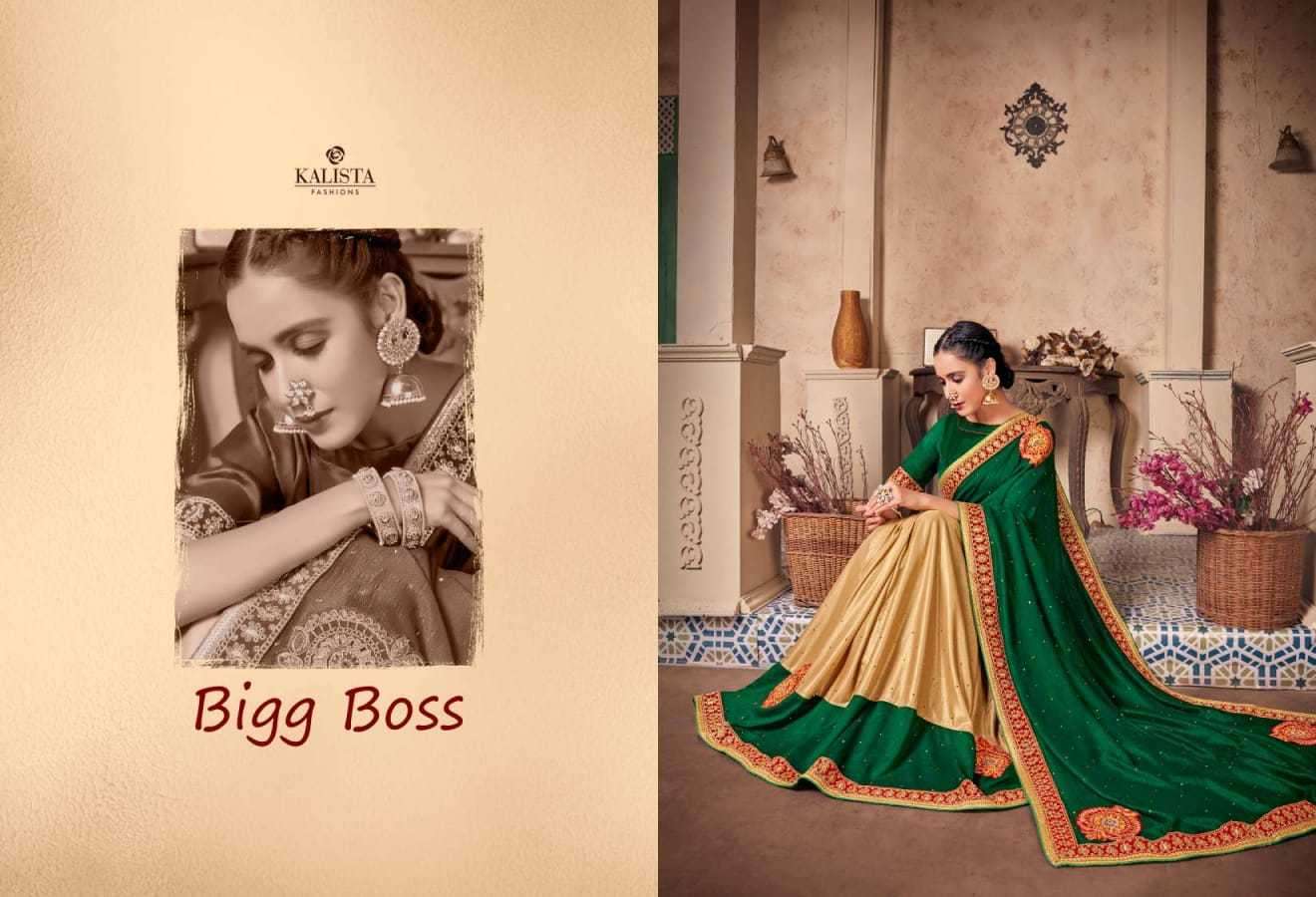 kalista big boss series 65001-65006 vichitra saree