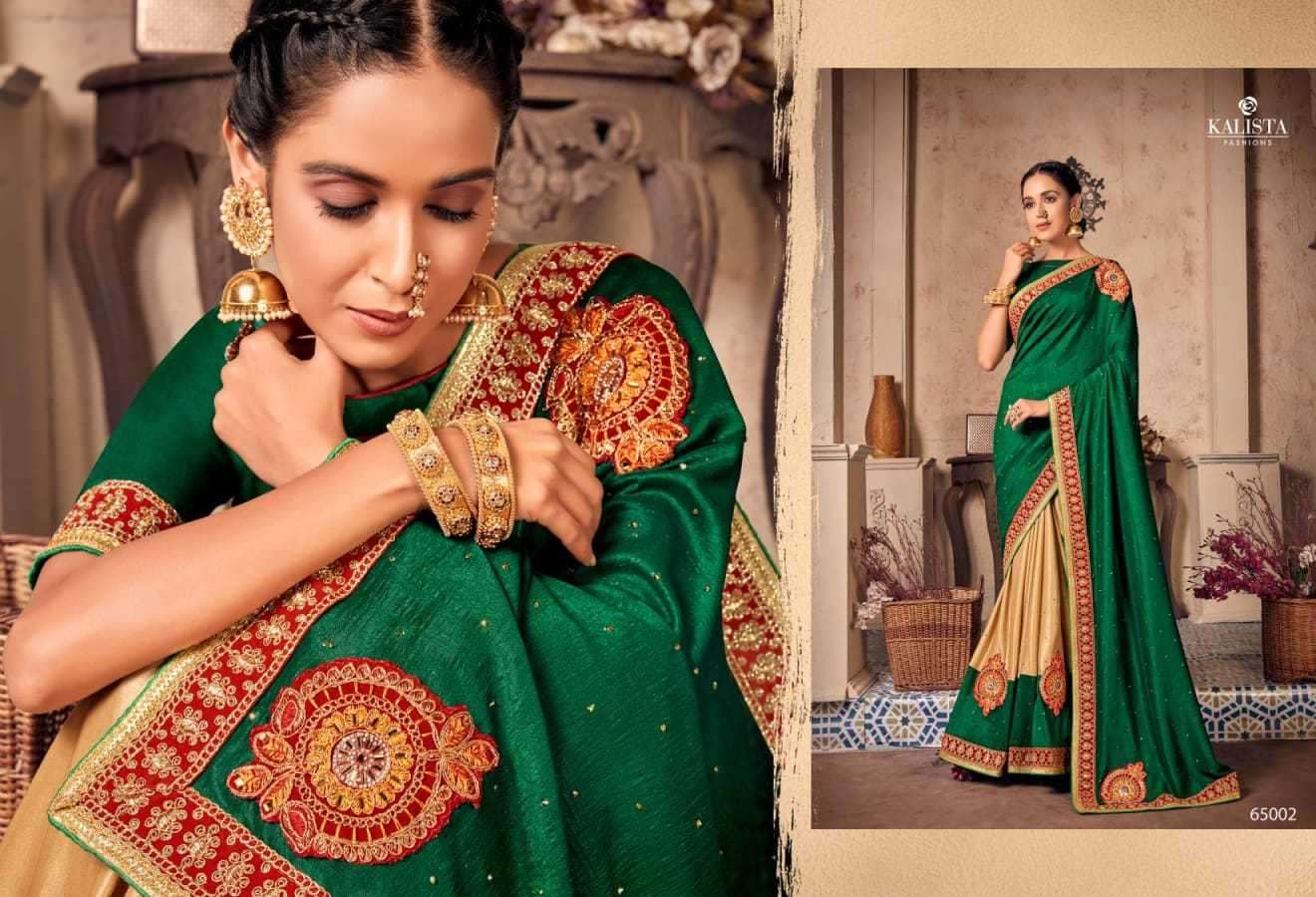 kalista big boss series 65001-65006 vichitra saree