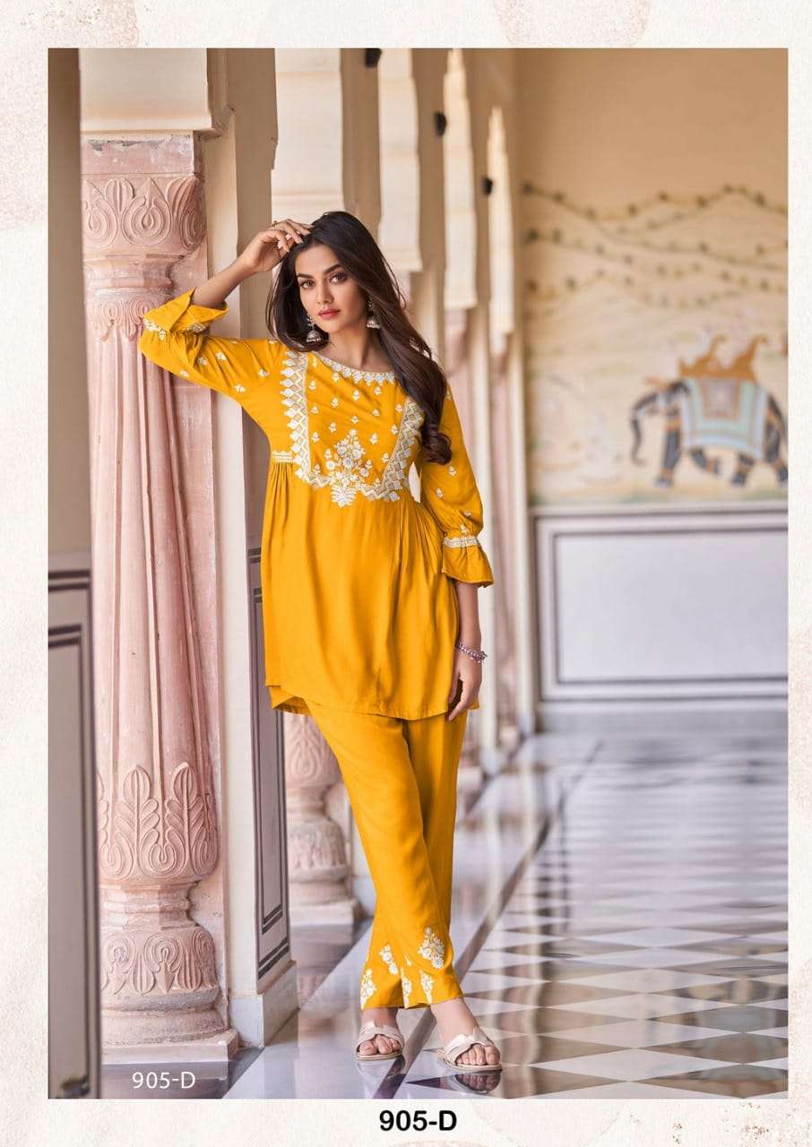Vamika Nx Vintage Super Hit designer Heavy REYON kurti
