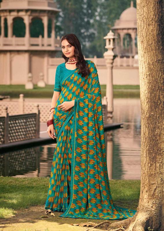 kiyra sarees angoori series 1001-1008 major georgette saree