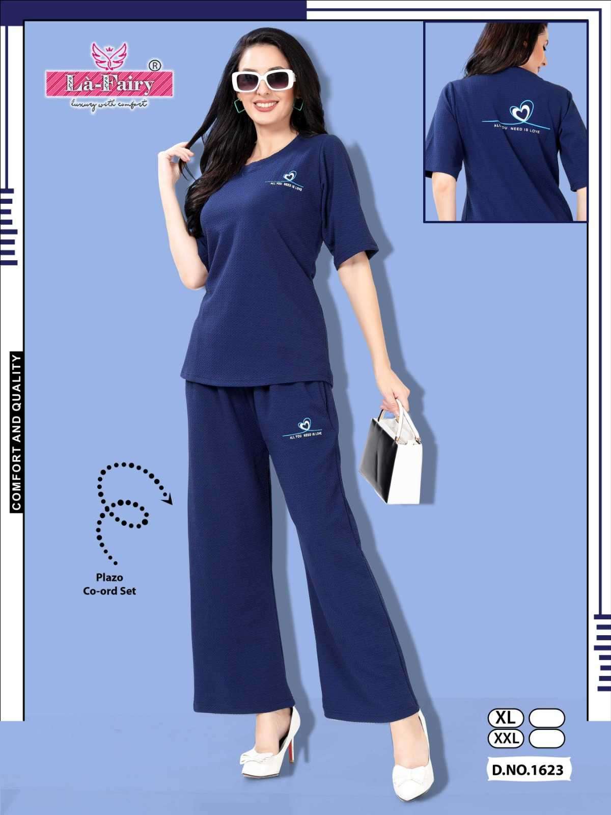 la fairy 1623 Imported fabric co-ord sets for women 