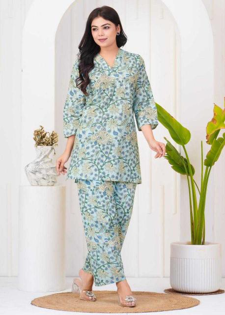 pr cotton readymade stylish outfit look big size combo set co-ord set