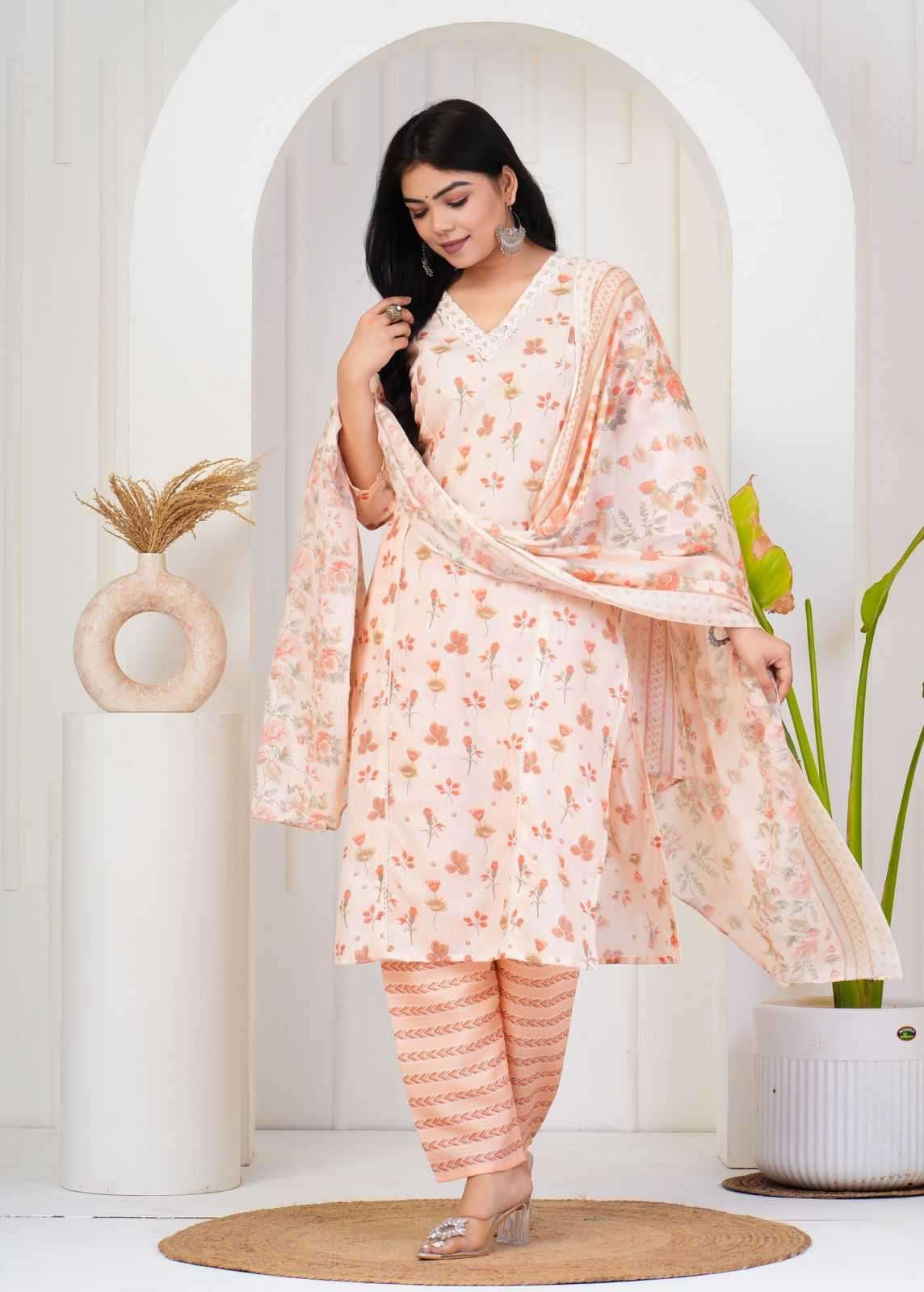 pr heritage cotton Mal Cotton readymade suit 