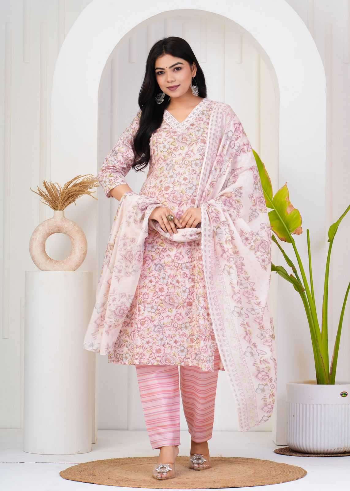 pr heritage cotton Mal Cotton readymade suit 
