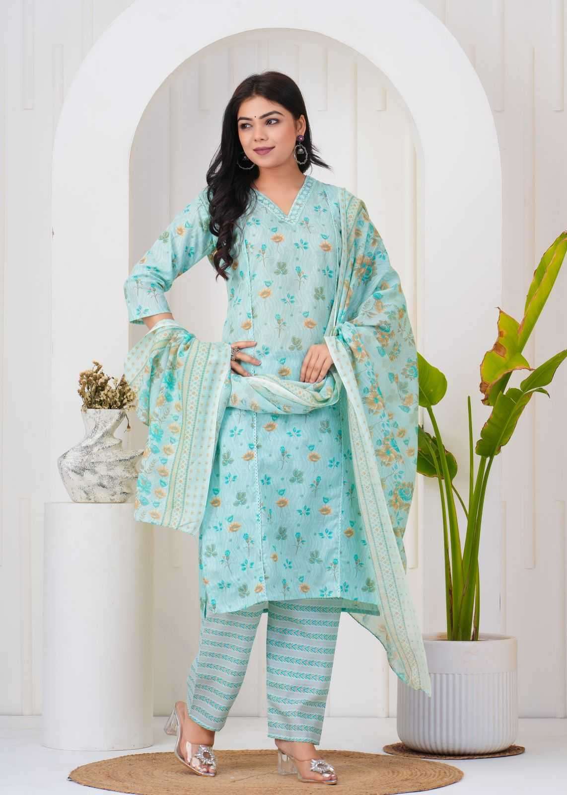 pr heritage cotton Mal Cotton readymade suit 