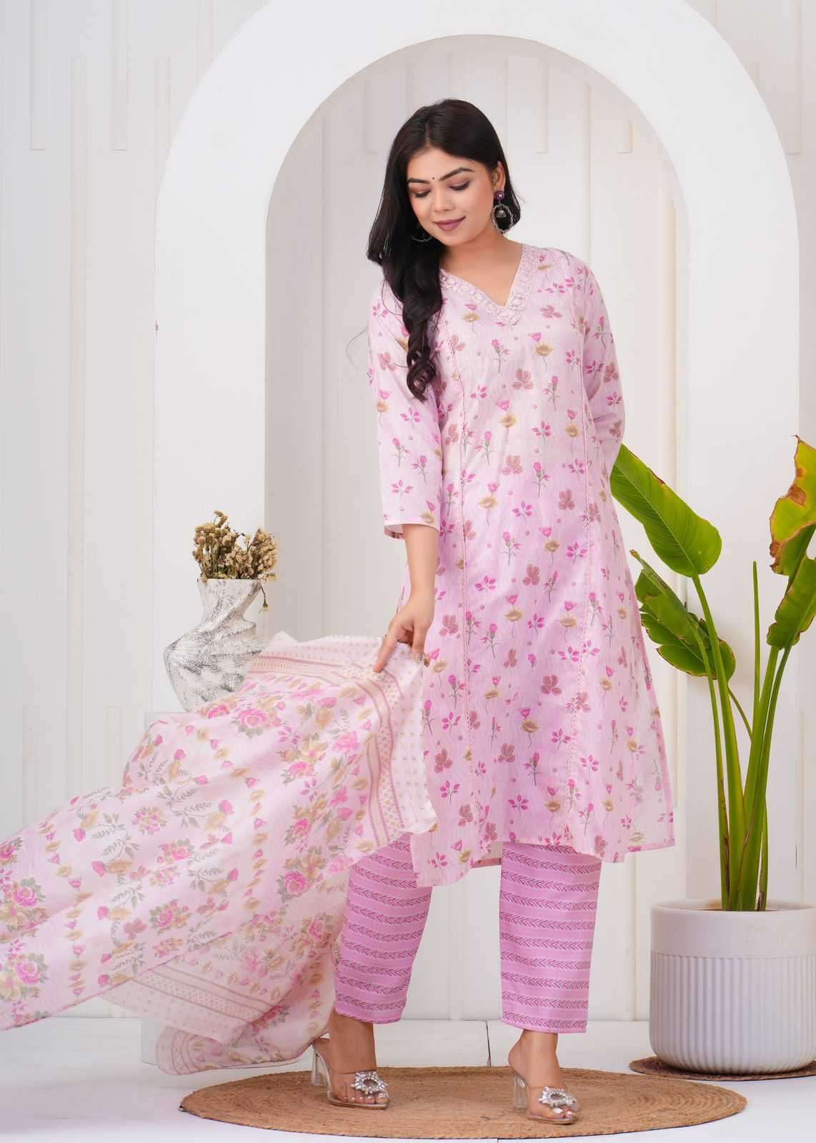 pr heritage cotton Mal Cotton readymade suit 