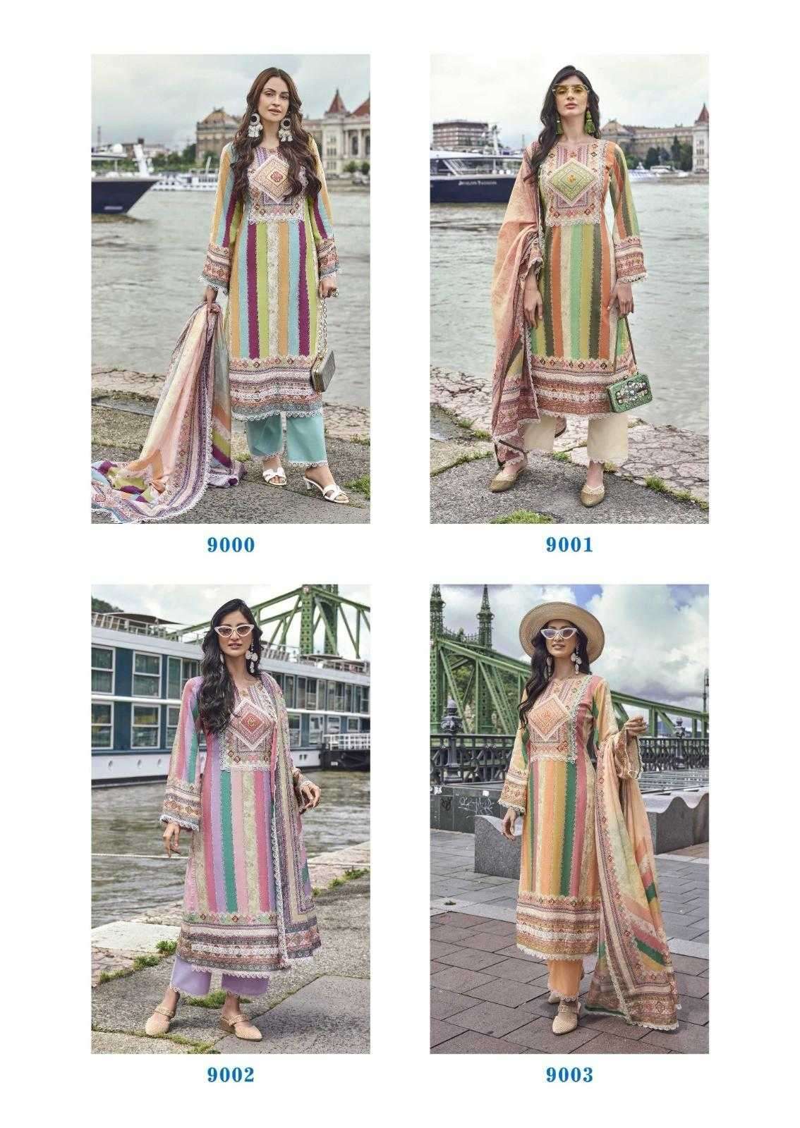 the hermitage azaa series 9000-9005  Pure Cotton suit