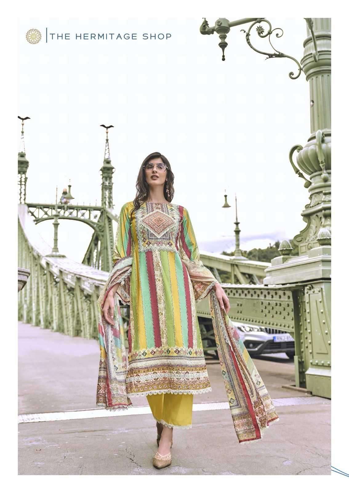 the hermitage azaa series 9000-9005  Pure Cotton suit