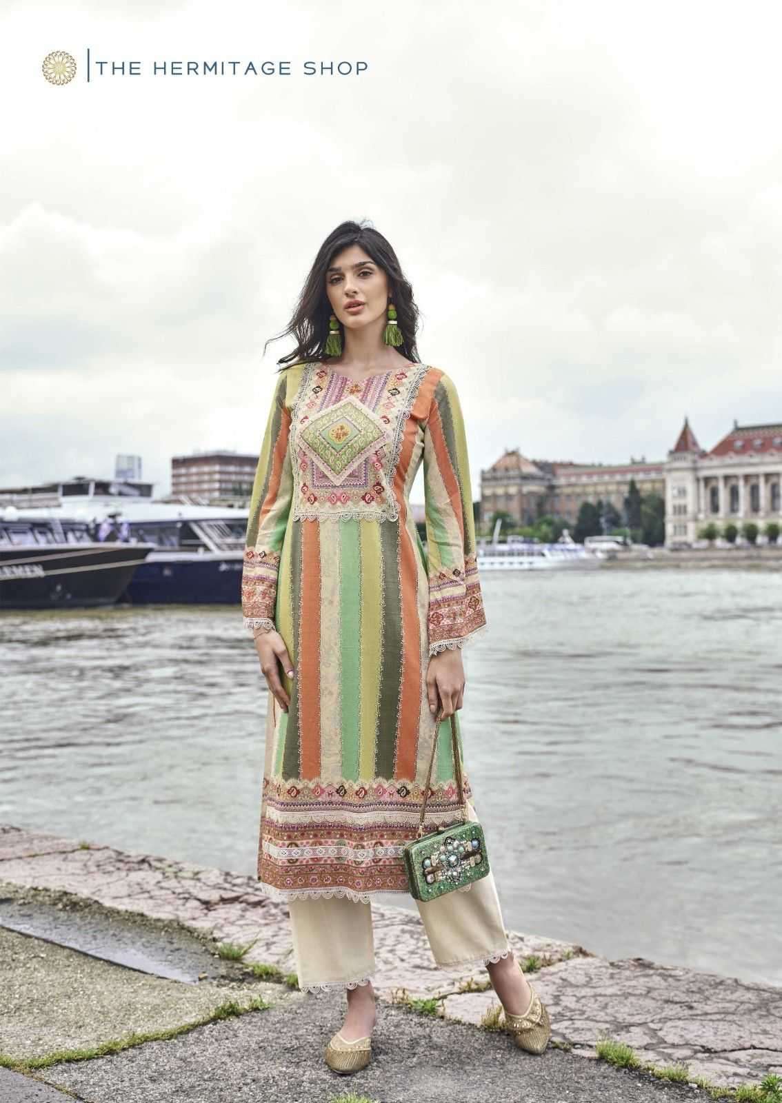 the hermitage azaa series 9000-9005  Pure Cotton suit