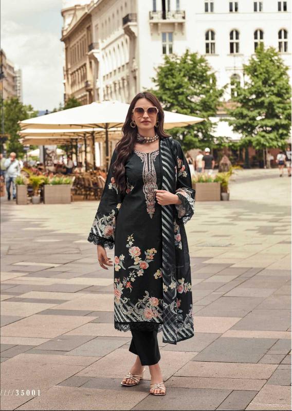 aayka by the hermitage embroidery work lawn cotton suits