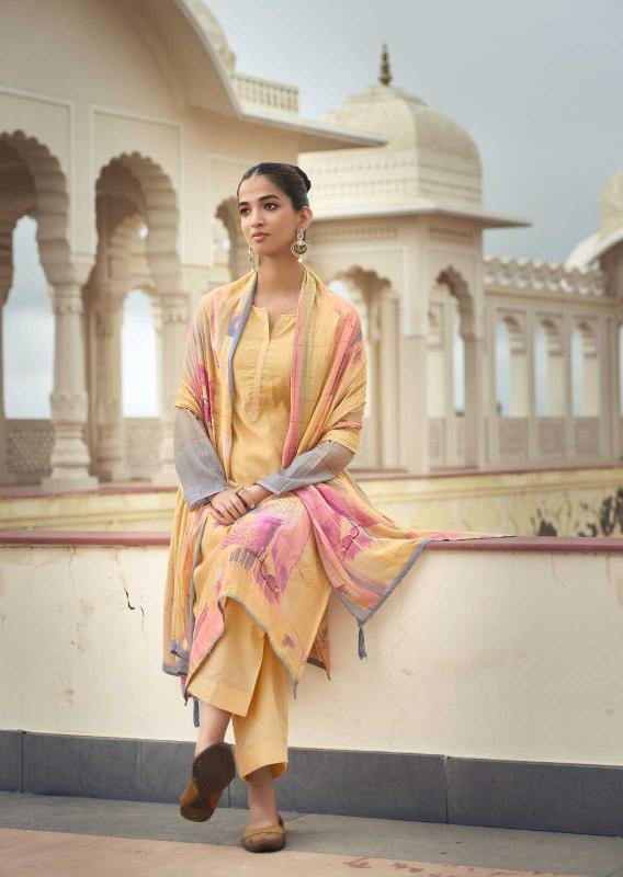 prm trendz catalog eknoor Series 6601 to 6606 muslin silk Wholesale Salwar Kameez In Surat