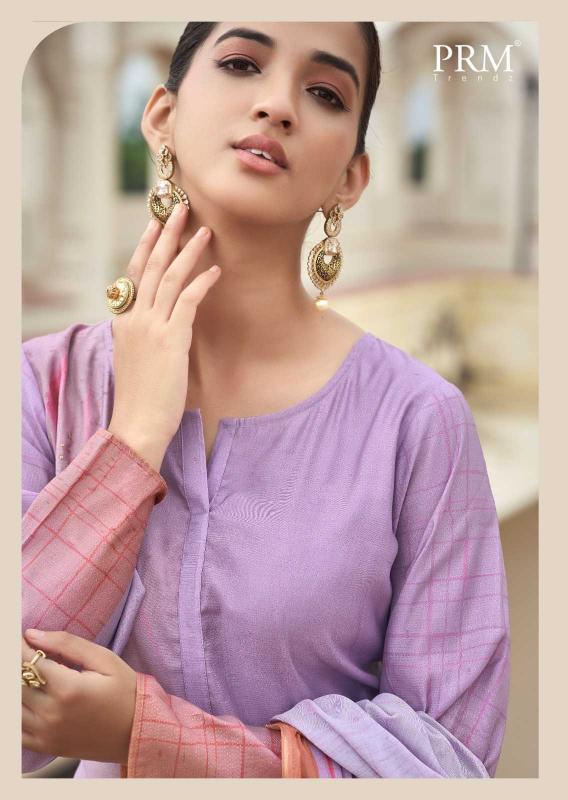  prm trendz catalog eknoor Series 6601 to 6606 muslin silk Wholesale Salwar Kameez In Surat