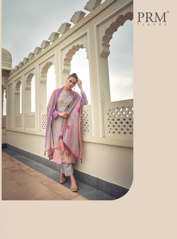  prm trendz catalog eknoor Series 6601 to 6606 muslin silk Wholesale Salwar Kameez In Surat