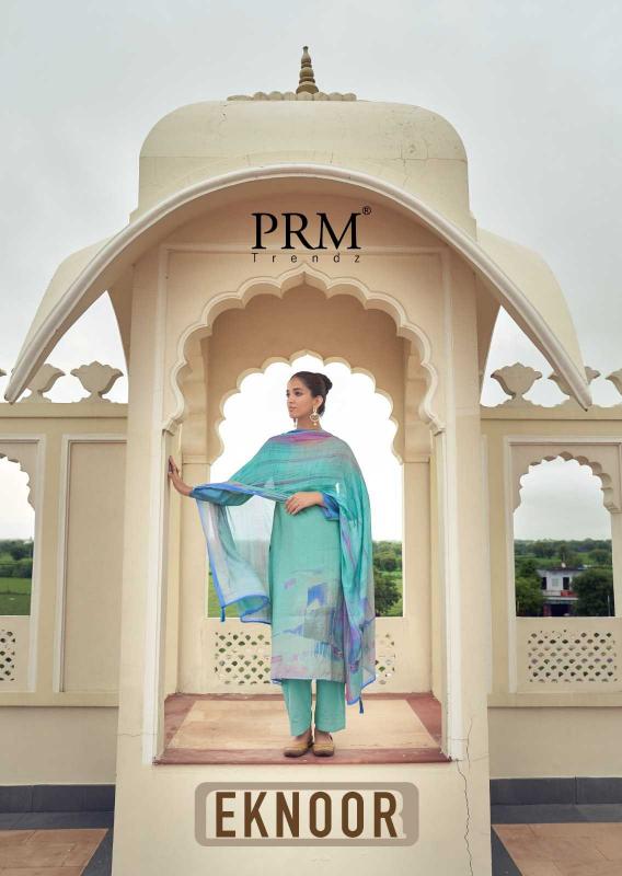  prm trendz catalog eknoor Series 6601 to 6606 muslin silk Wholesale Salwar Kameez In Surat