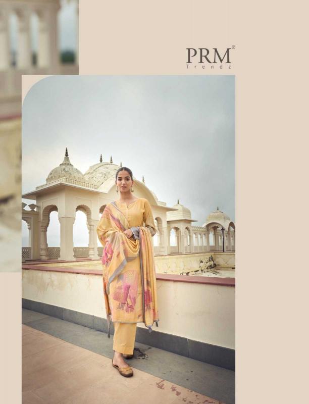  prm trendz catalog eknoor Series 6601 to 6606 muslin silk Wholesale Salwar Kameez In Surat