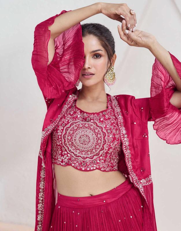 Aashirwad Creation Aarzoo Series 9912-9915 Wedding Wear Free Size Readymade Salwar Suit for Wholesale 