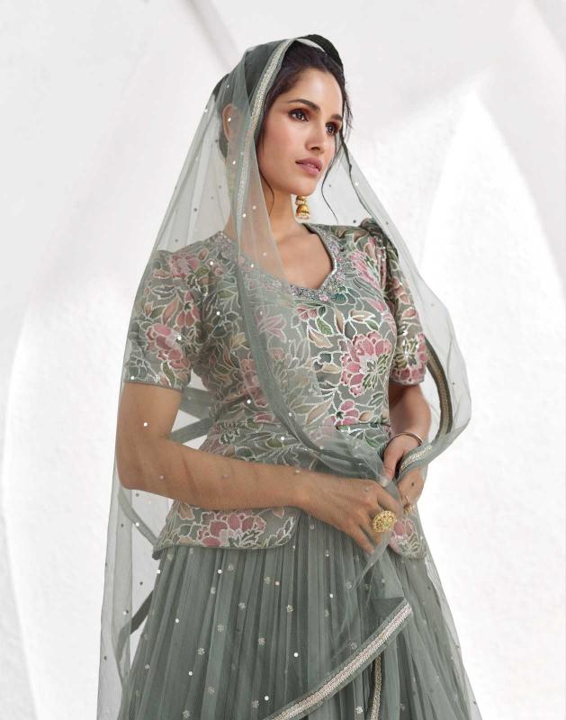 Aashirwad Creation Aarzoo Series 9912-9915 Wedding Wear Free Size Readymade Salwar Suit for Wholesale 