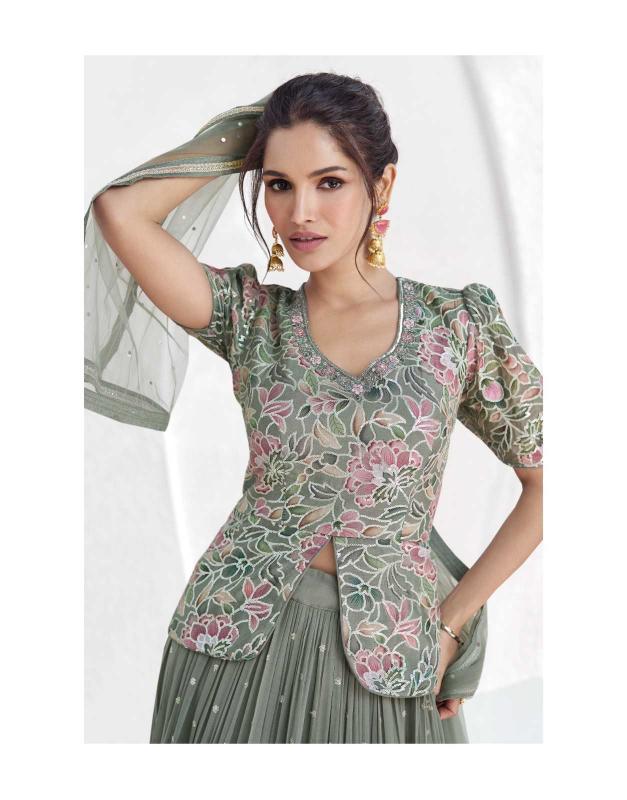 Aashirwad Creation Aarzoo Series 9912-9915 Wedding Wear Free Size Readymade Salwar Suit for Wholesale 