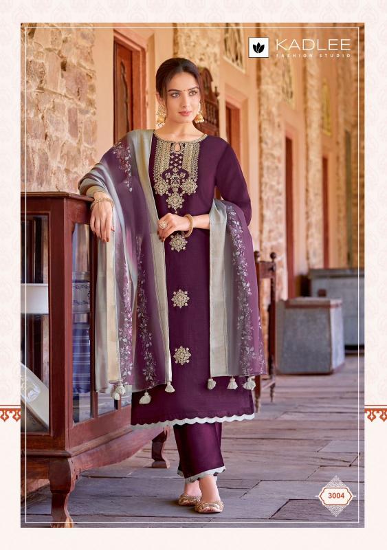 kadlee heritage series 3001-3006 Viscose Weaving wholesale readymade salwar kameez in surat