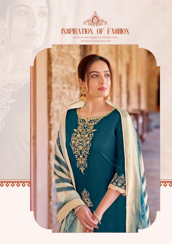kadlee heritage series 3001-3006 Viscose Weaving wholesale readymade salwar kameez in surat