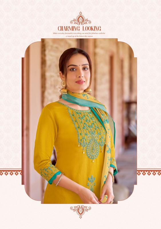 kadlee heritage series 3001-3006 Viscose Weaving wholesale readymade salwar kameez in surat