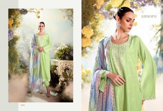 Kimora Dastoor Vol 50  Series 2201-2206 Modal Silk Designer Readymade Big Size 3-Piece Dress