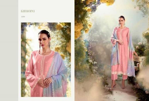 Kimora Dastoor Vol 50  Series 2201-2206 Modal Silk Designer Readymade Big Size 3-Piece Dress