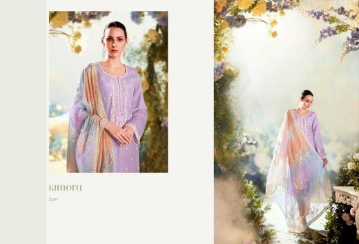 Kimora Dastoor Vol 50  Series 2201-2206 Modal Silk Designer Readymade Big Size 3-Piece Dress