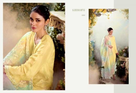 Kimora Dastoor Vol 50  Series 2201-2206 Modal Silk Designer Readymade Big Size 3-Piece Dress