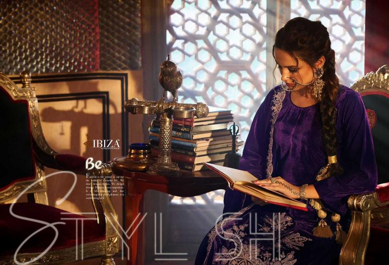 Ibiza Suits Spring Glory Series 15694 to 15699 Corduroy Velvet Winter Special , Wholesale Salwaar Kameez in Surat