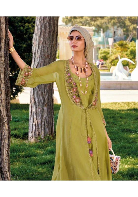 Pure Viscose Orgenja Silk Wholesale Readymade Salwar suit in Surat
