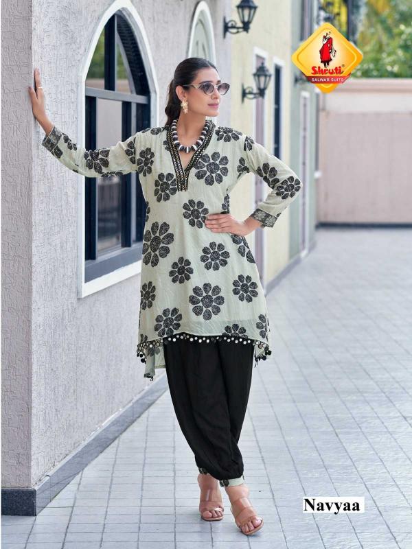 Shruti Suits Utsav Viscose Georgette Mirror Work Wholesale Readymade Indo Western Kurti with Pant in Surat