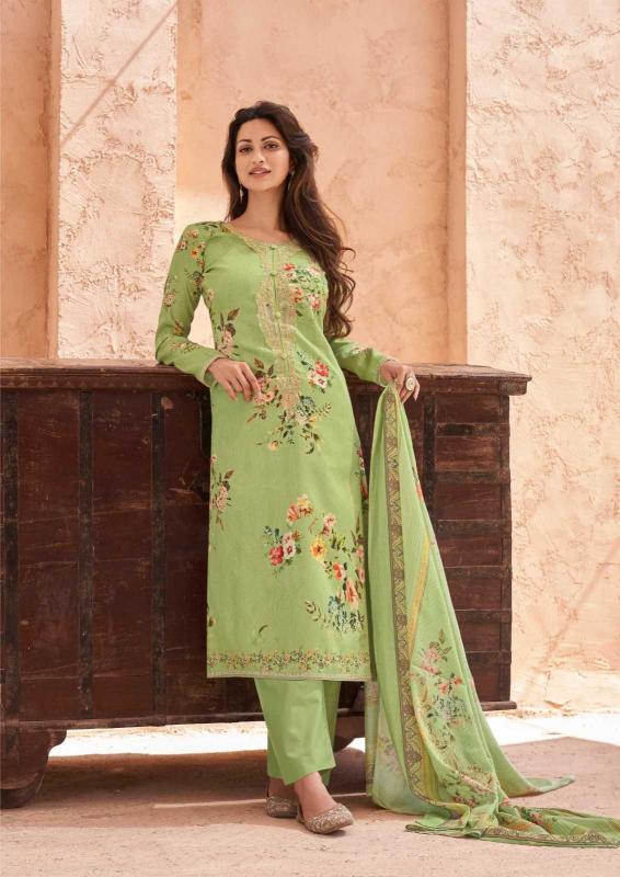 The Hermitage Aarke Series 5001-5006 Viscose Lawn Fashionable Wholesale Salwar Kameez in Surat