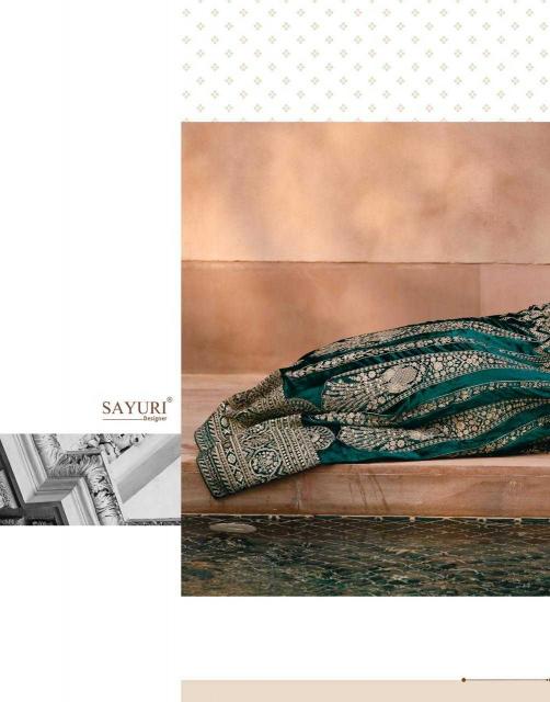 sayuri heritage bridal nx series 5382-5383  PURE VISCOS LYCRA Wholesale lehenga in Surat