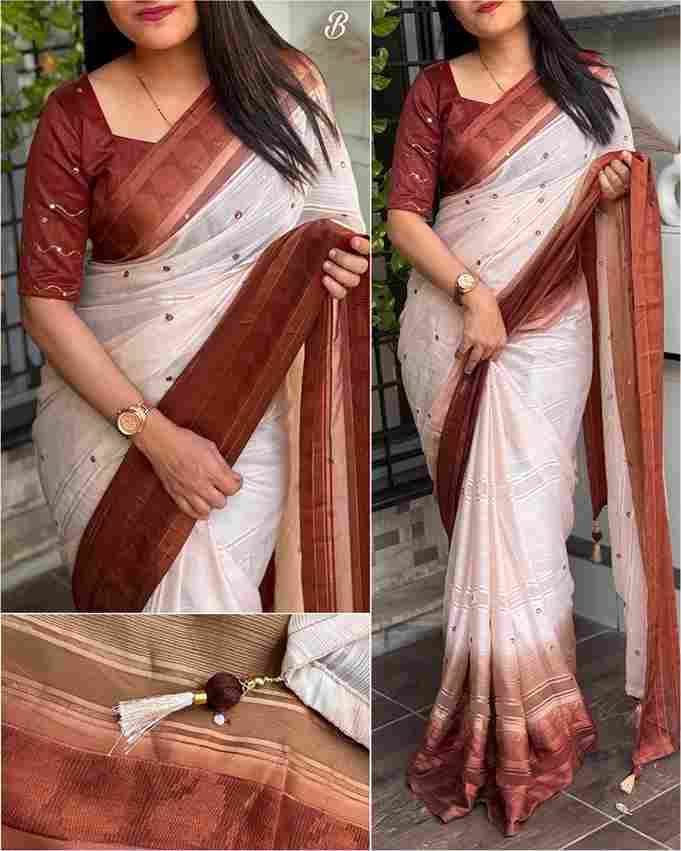 BT-56 Hanaya Georgette Fancy Saree with Gottapati Mirror Work Wholesale Sarees in Surat