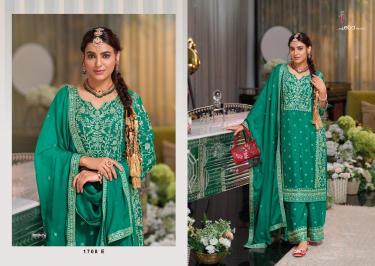 eba shayoni color edition 2 series 1708 Chinon Wholesale Salwar Kameez in Surat