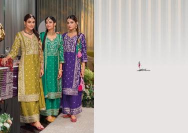 eba shayoni color edition 2 series 1708 Chinon Wholesale Salwar Kameez in Surat