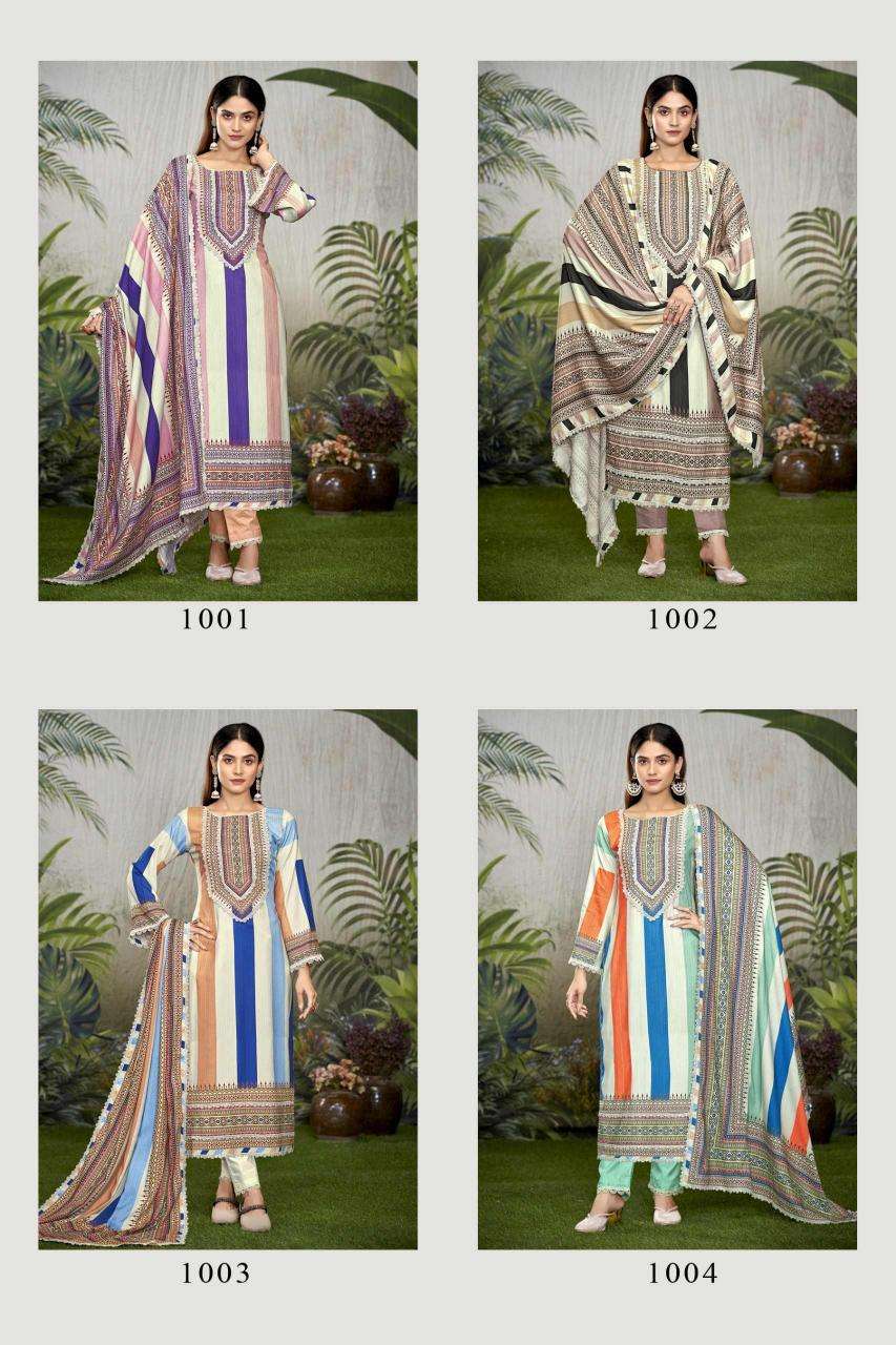 the hermitage shop azaa vol 2 series 1001-1006 Pure Viscose Cotton wholesale salwar kameez in surat