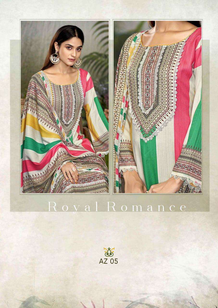 the hermitage shop azaa vol 2 series 1001-1006 Pure Viscose Cotton wholesale salwar kameez in surat