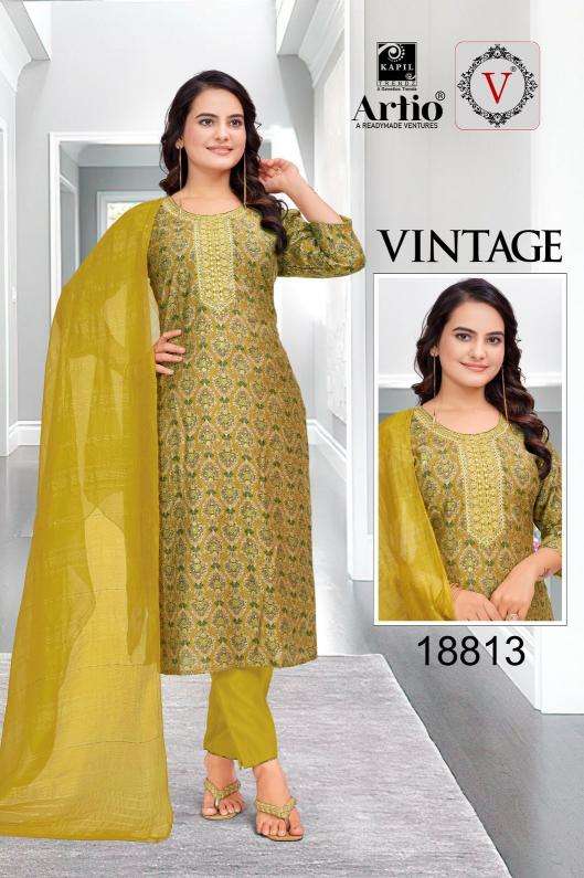 artio vintage VERTIGAN PRINT wholesale salwar kameez in surat