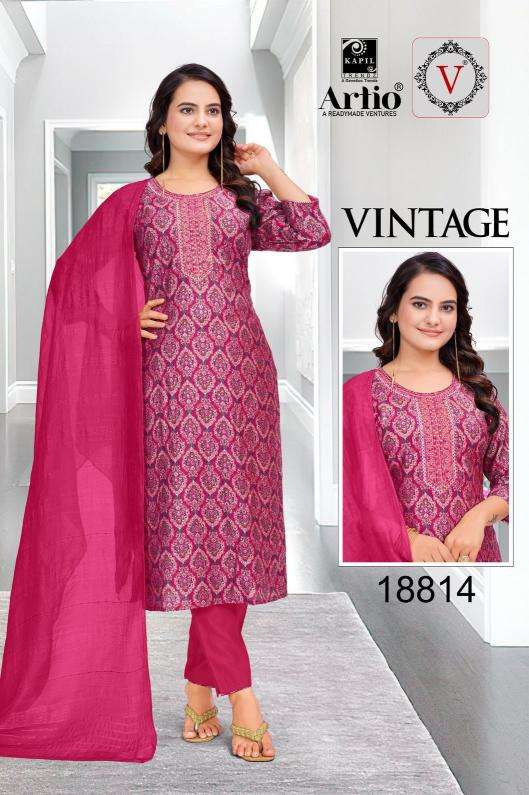 artio vintage VERTIGAN PRINT wholesale salwar kameez in surat