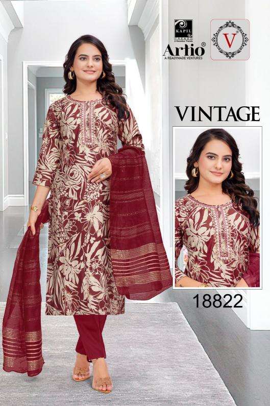 artio vintage VERTIGAN PRINT wholesale salwar kameez in surat