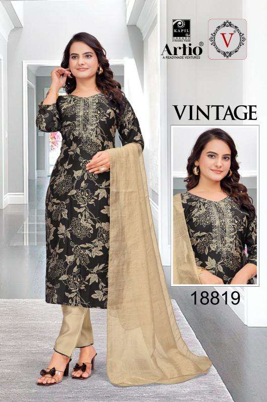 artio vintage VERTIGAN PRINT wholesale salwar kameez in surat