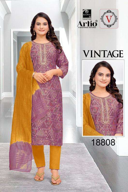 artio vintage VERTIGAN PRINT wholesale salwar kameez in surat