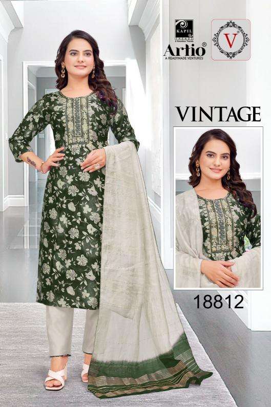 artio vintage VERTIGAN PRINT wholesale salwar kameez in surat