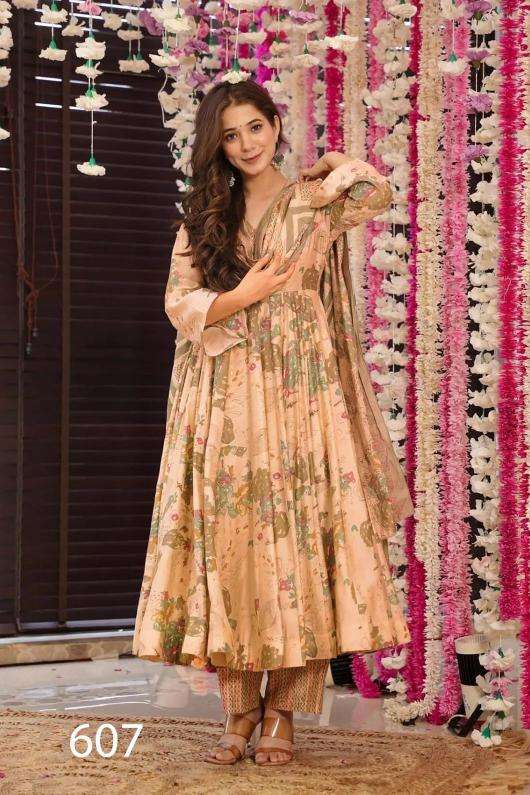 pr clora vol 6 muslin print readymade classic look big size 3pcs festival wear dress