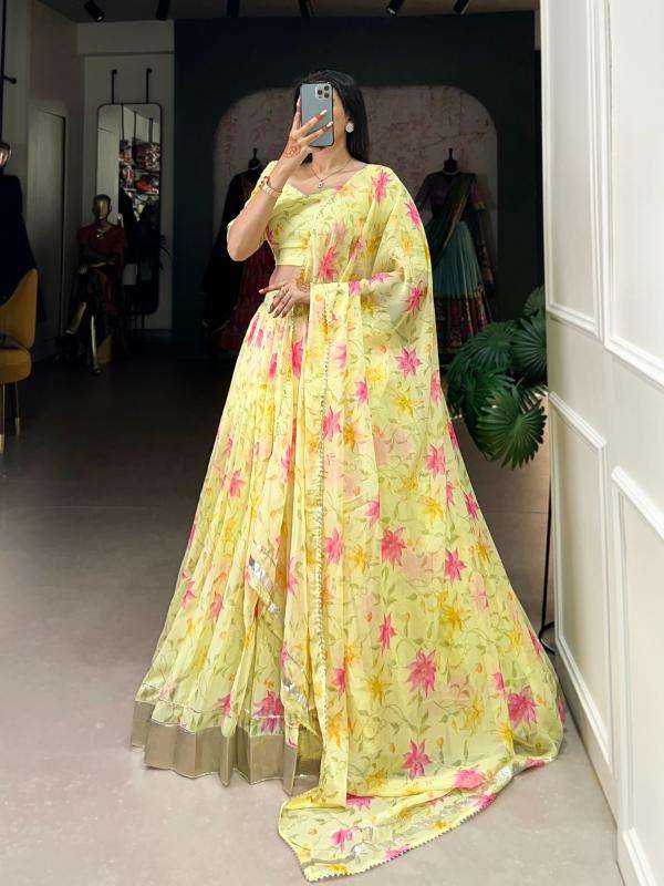 pr lnb1036 floral print tabby silk fully stitch shop trendy lehenga choli 